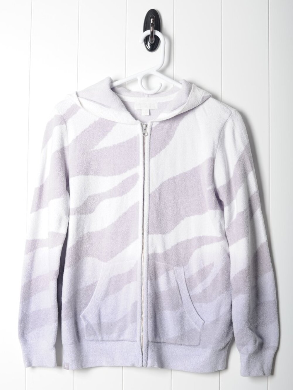 Barefoot Dreams Women's CozyChic Ocean Reef Zip Up Hoodie Size S.
